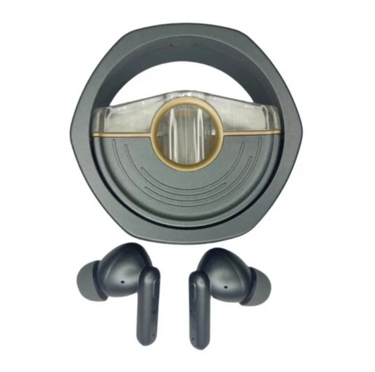 5.3 Wireless ENC Earbuds with Transparent Charging Case