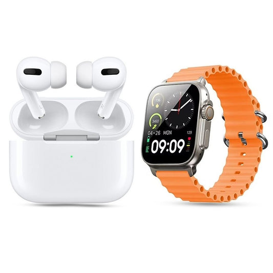 Premium Smart Watch with TWS Earbuds